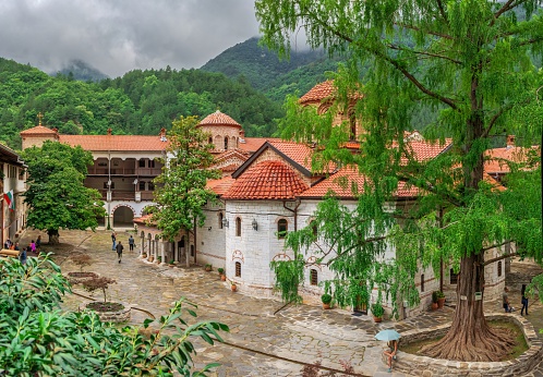 Bachkovo Monastery in Bulgaria in Bulgaria, Plovdiv Province, Asenovgrad