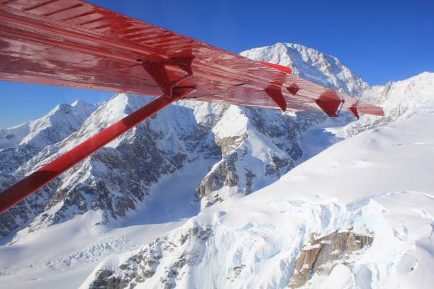 istock Aerial Denali, Alaska Range, and glaciers 1295398347