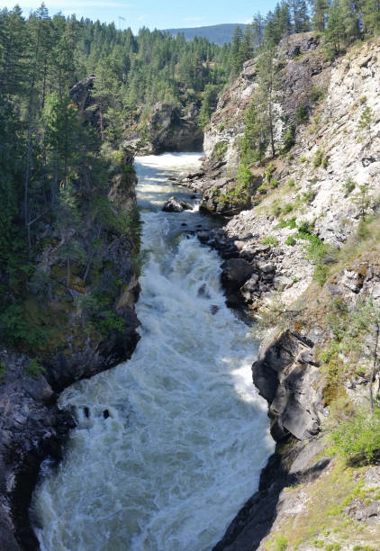 istock Cascade Falls, Kettle River, British Columbia, Canada. 1295409942