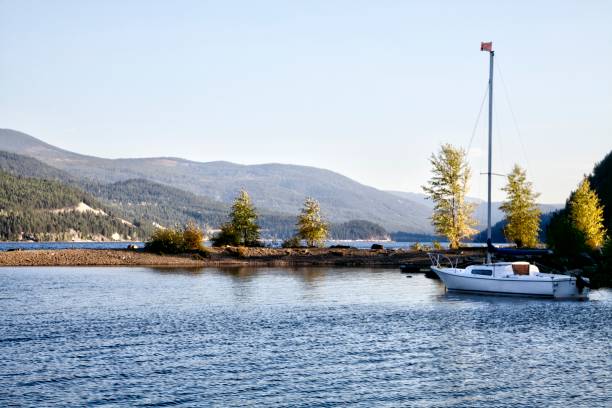 istock Moyie Lake, near Crowsnest Highway 3, BC, Canada. 1295410014