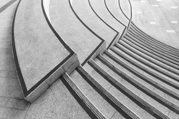 istock Stairway of modern architecture 1295415964