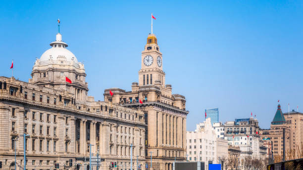 istock Shanghai Bund old building landscape 1295425622