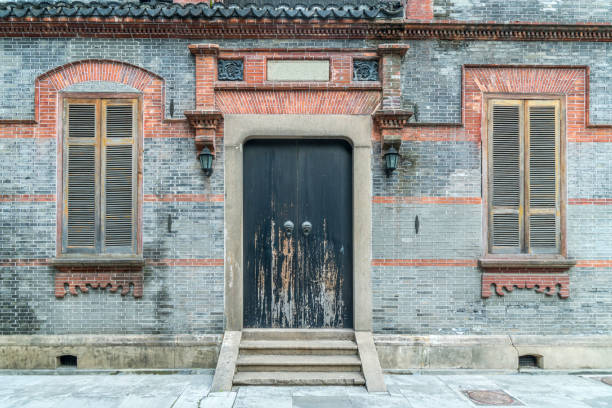 istock Shanghai memorial, historical site, old building 1295426378