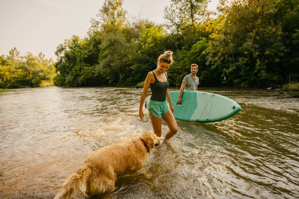 istock Looking for our perfect paddling spot 1295441762