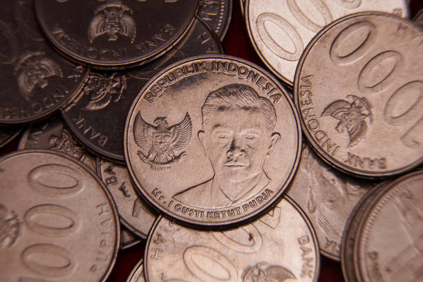 istock Indonesian coin collection 1295450947