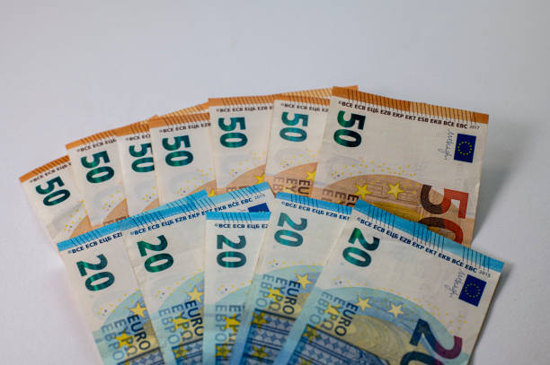 istock fan shaped 50 and 20 euro banknotes 1295454478