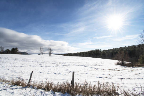 istock Winter scene in the Adirondack Mountains 1295465077
