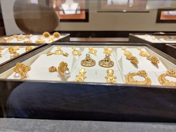 istock Jewellery on the display 1295468489