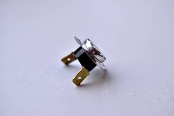 istock Electronic radio element on a white background thermoelement 1295468635