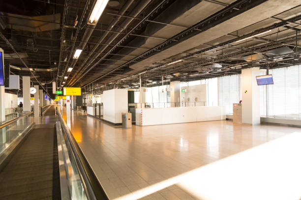istock Airport going empty during the coronavirus outbreak 1295469135