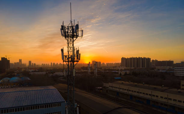 istock Aerial view 5G cellular communications tower 1295471473