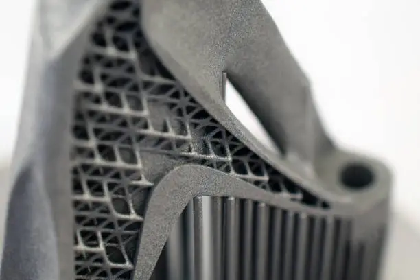 3d printed models with complex geometry, additive manufacturing with support structure