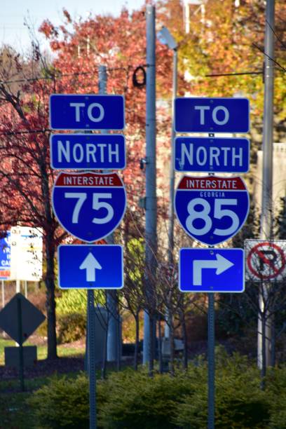 istock Highway signs in Downtown Atlanta 1295480650
