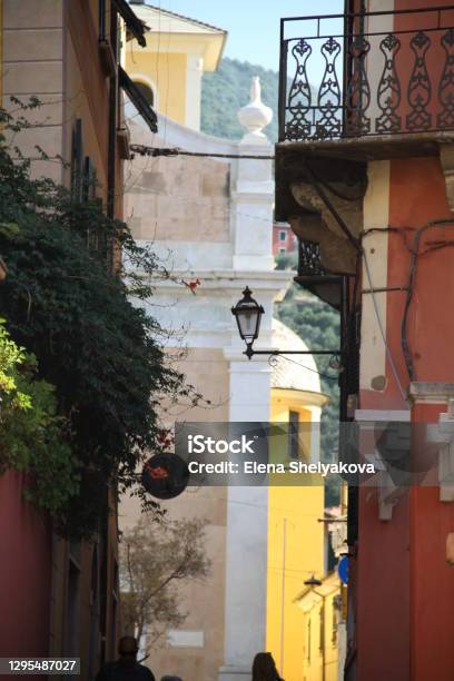 Cozy Street In The Old Town Stock Photo - Download Image Now - Alley, Ancient, Architecture