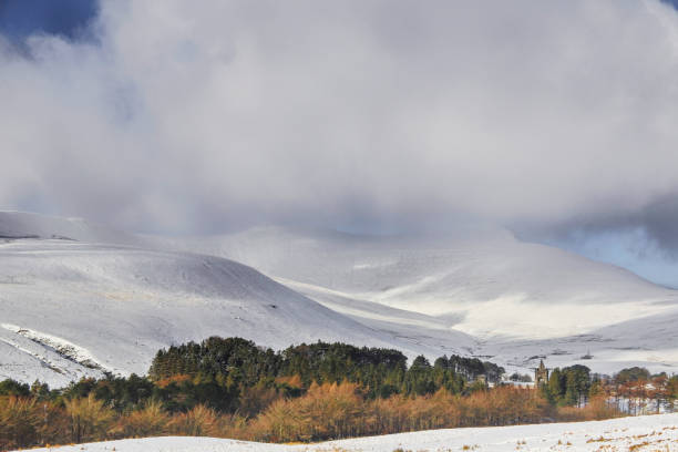 istock Winter snowfall in the Brecon Beacons, Wales, UK 1295496618