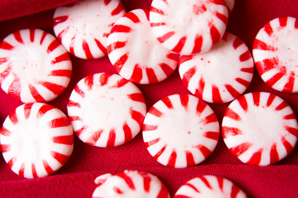 istock Valentine's Day Concept - Red and White Candy 1295520726