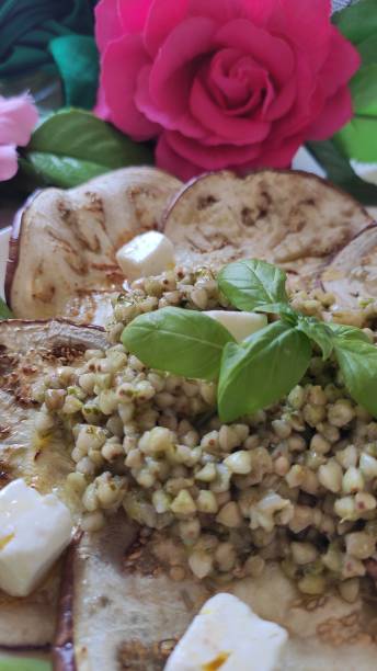 istock Buckwheat and Aubergines flowers 1295527389