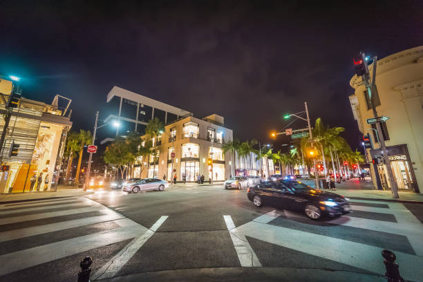 istock World famous Rodeo Drive in Beverly Hills at night 1295528944