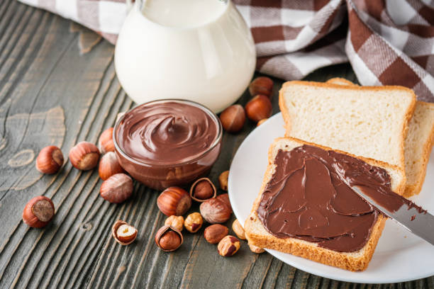 istock toasts with chocolate butter on a dark wooden rustic background 1295530471