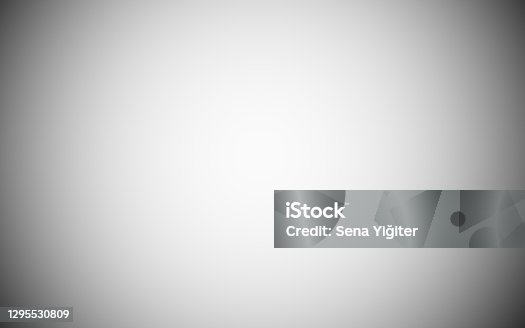 istock Simple Bright white background with white to light gray ombré in the corners 1295530809