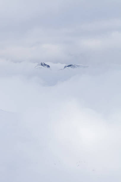 istock Giewont summit covered with low clouds, Tatry mountains, Poland 1295532334
