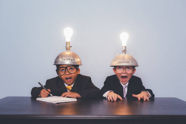 istock Young Business Boys with Crazy Ideas 1295534832
