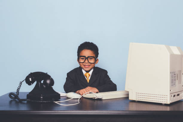 istock Young Business Boy Making Money 1295534848