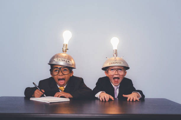 istock Young Business Boys with Crazy Ideas 1295534852