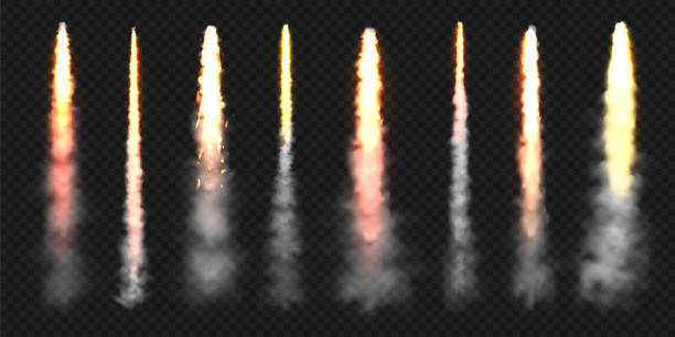 Rocket Blast Off Vector R 360+ Rocket Blast Curve Stock Illustrations, Royalty-Free Vector ...