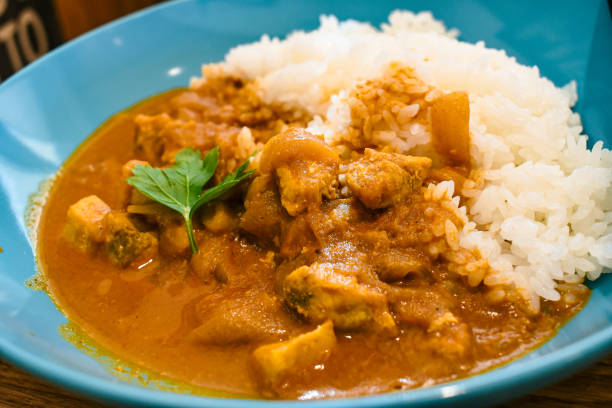 istock Japanese Spice curry rice. 1295544289