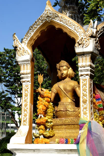 istock Four Buddha Statues in one Statue, Thailand 1295547262