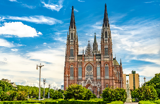 Cathedral of the Immaculate Conception in La Plata, Argentina