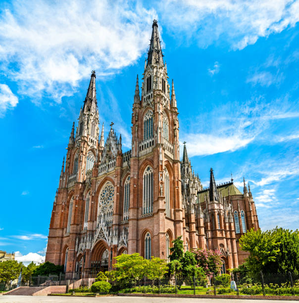 istock Cathedral of La Plata in Argentina 1295555521