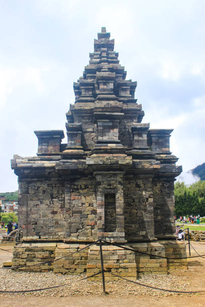 Sembadra Temple in Dieng Temple Complex, Dieng, Indonesia