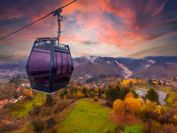 istock cable Car between Trebevic Mountain and Sarajevo 1295558823
