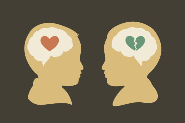 istock The Baby with love in mind and the broken heart 1295559470
