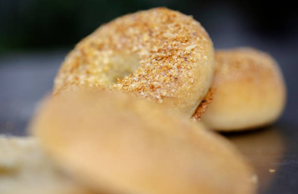 istock artisan bread: homemade millet and malt bagel 1295572599