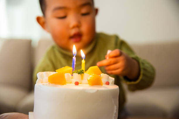 istock Celebrating 2 year old boy birthday 1295578793