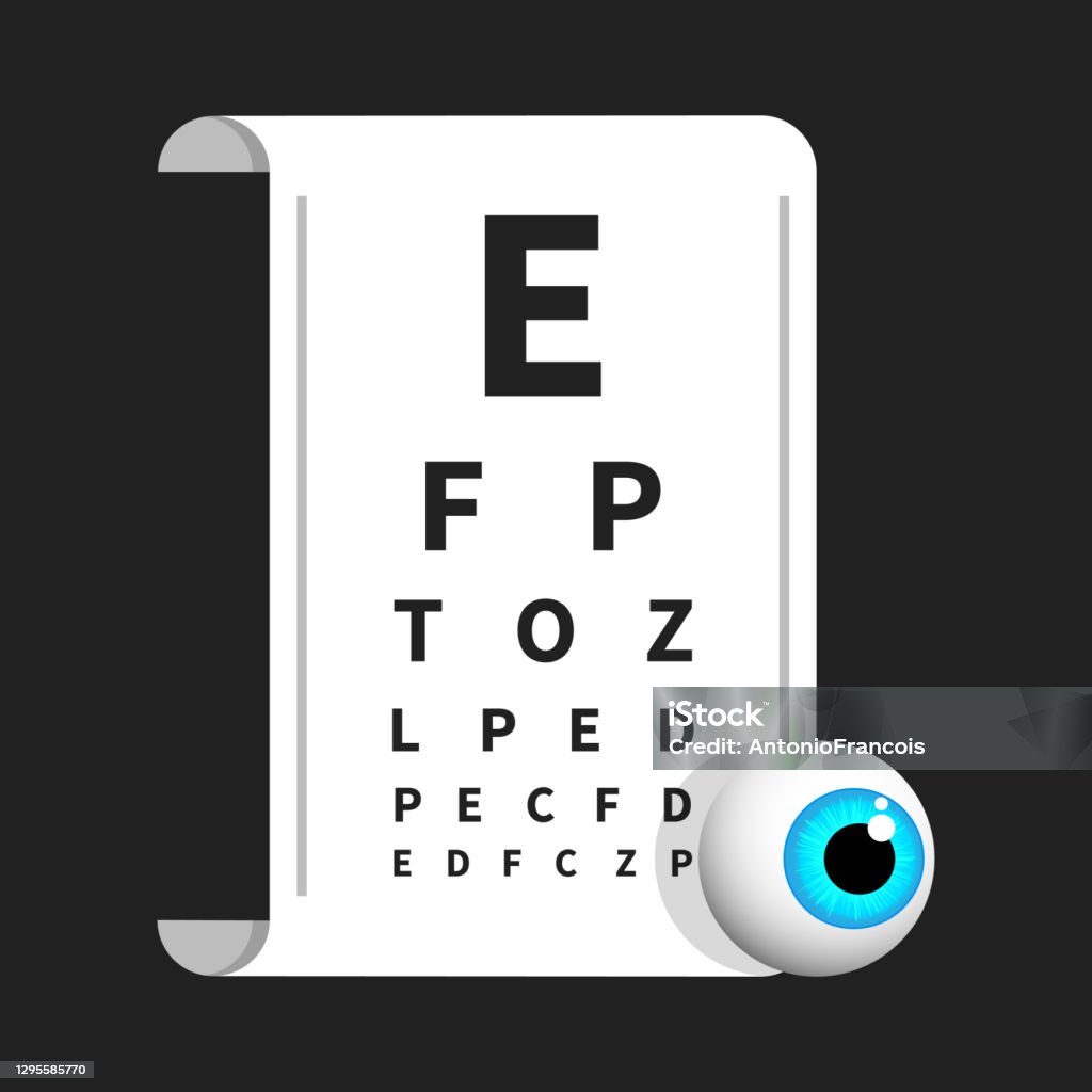 Vision Test Boar Vision Test Board Optometrist Testing Board For Verification Of The ...