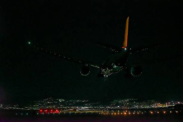 istock Japanese landscape1102 airplane 1295586451