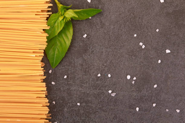 spaghetti on a stone
