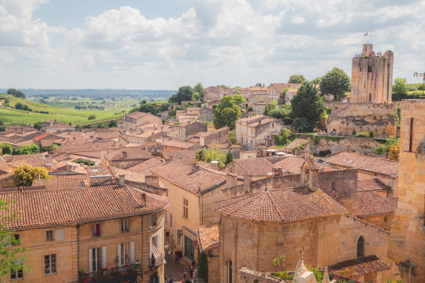 istock Saint-Emilion Main Square, France 1295602064