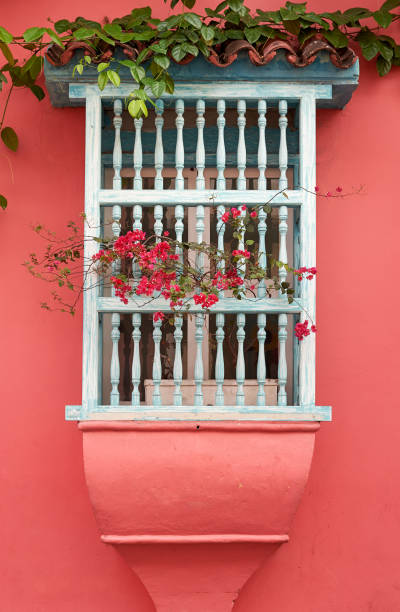 istock WINDOW WITH WOODEN SHUTTERS 1295629672