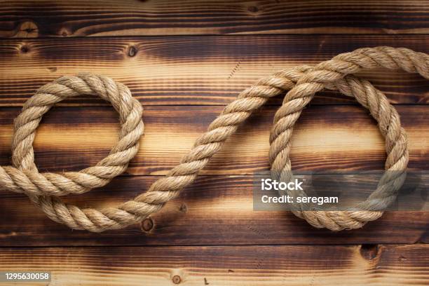 Small Rope On Wood Stock Photo, Picture and Royalty Free Image. Image  59462034.