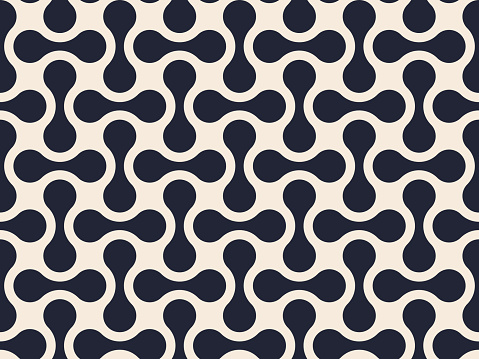 Seamless blobs background pattern.