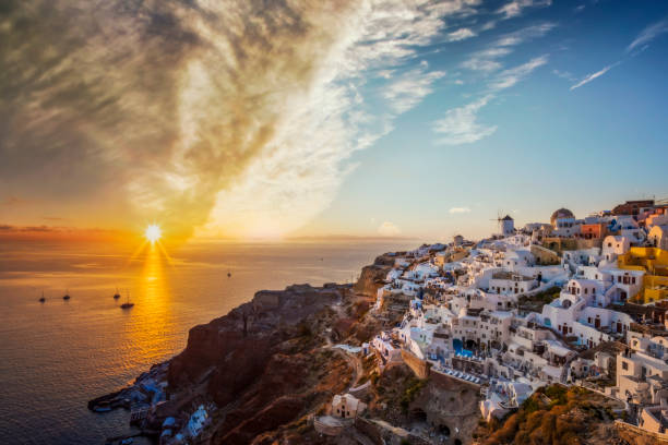 istock Santorini Oia village, Greece 1295641385