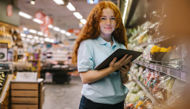 istock Vocational training in supermarket 1295641734