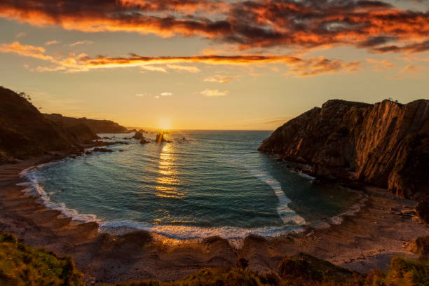istock El silenio beach, Cudillero, Asturias, Spain 1295642739