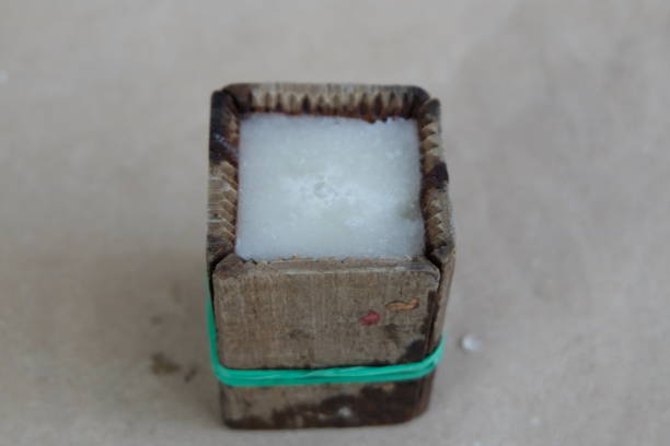 istock Neatly tied wooden mold with sugar syrup 1295646782