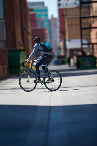 istock Big City Bicycle Commuter 1295651459